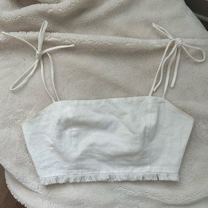 Windsor Women’s White Crop Top